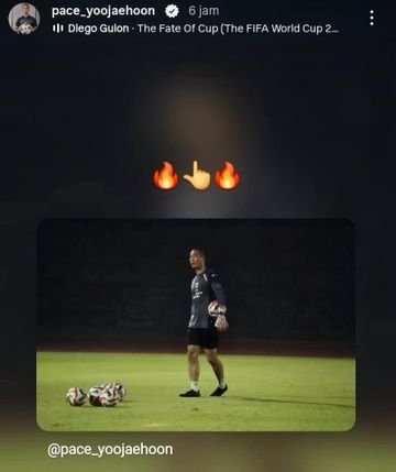 Yoo Jae-hoon memberi kode telah bergabung ke Persija dengan status pelatih kiper.