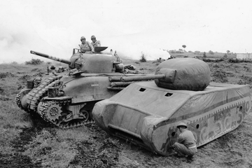 Tank tiruan pasukan Inggris