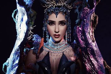 Keren! Bertema Underwater Lombok, Inilah National Costume Miss Grand Indonesia 2018