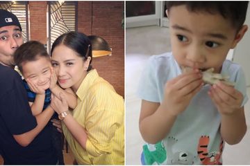 Ayah Ibunya Tajir Melintir, Begini Gaya Rafathar Saat Makan Ceker Ayam, Siapa yang Ngajarin?