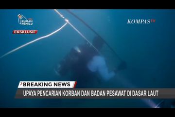 Jarak Pandang Terbatas, Begini Situasi Penyelaman Pencarian Korban Lion Air JT610 di Dasar Laut
