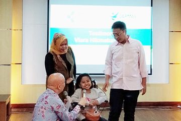 Viara Hikmatun Nisa Selalu Tersenyum Menghadapi Penyakit Gagal Ginjal