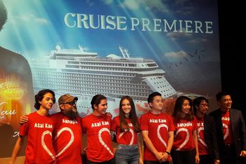 Pertama Kali, Film Asal Kau Bahagia akan Gala Premiere di Kapal Pesiar