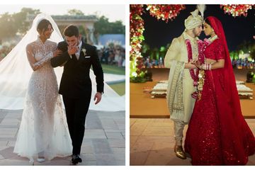 Wah! Ternyata Ada Pesan Tersembunyi pada Pakaian Pernikahan Nick Jonas dan Priyanka Chopra