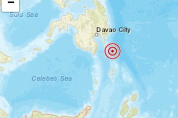 Gempa Berkekuatan 7,1 Guncang Kepulauan Talaud Sulawesi
