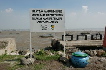 Rambu kebersihan.