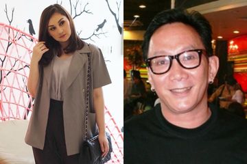 Mona Ratuliu dan almarhum Robby Tumewu.