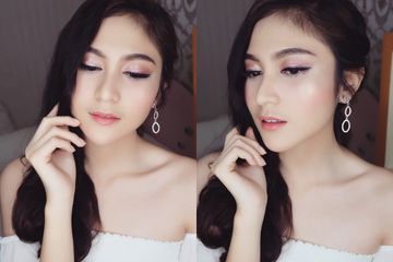 Gaya Seksi Denira Wiraguna dengan Pakaian Off-Shoulder