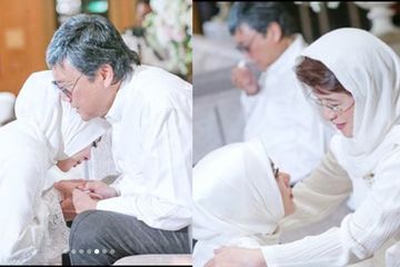 Rela Habiskan Waktu Belajar Masak dengan Mertua, Syahrini Bocorkan Sifat Asli Orang Tua Reino Barack Saat Di Jepang