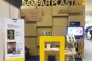 Stan National Geographic Indonesia dan #SayaPilihBumi