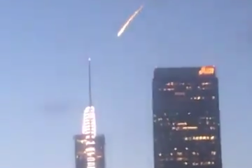 'Meteor' di Langit LA Bikin Panik Masyarakat, Ini Fakta Sebenarnya