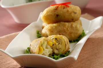 Menu Takjil Buka Puasa Gorengan, Pastinya Langsung Pilih Resep Bola Kentang Krim Jagung