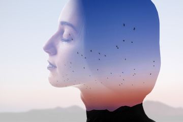 Aphantasia, saat seseorang tidak bisa membayangkan gambaran dalam pikirannya. 