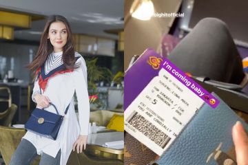 Luna Maya rela terbang ke Bangkok, Thailand demi temui pujaan hatinya