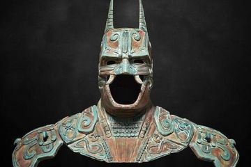 Desain yang dibuat oleh seniman Pacheci, pemilik Kimbal Design Studio untuk kepeluan pameran.