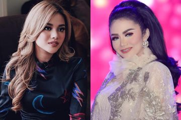 Potret Aurel Hermansyah dan Krisdayanti