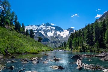 Pegunungan Altai, Rusia, Siberia. 