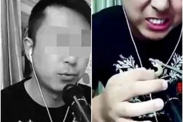 Mengerikan! Pria ini Nekat Siaran Langsung dengan Makan Kelabang hingga Tokek Hidup-hidup! Ditemukan Pacarnya dalam Kondisi Begini
