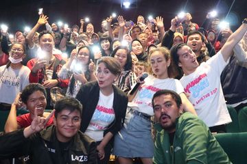 Sonia Alyssa Ungkap Keseruan Nobar Film Mahasiswi Baru di Semarang