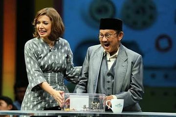 Sebut BJ Habibie Sebagai Tokoh Favoritnya, Suara Najwa Shihab Langsung Bergetar Saat Bacakan Surat Selamat Jalan