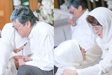 siratkan ingin segera miliki cucu, Rosano Barack khusuk berdoa ucapkan hal ini untuk Syahrini