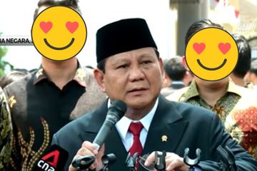 Dua pengawal Prabowo curi perhatian publik