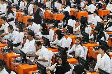 Ilustrasi pendaftaran CPNS 2019