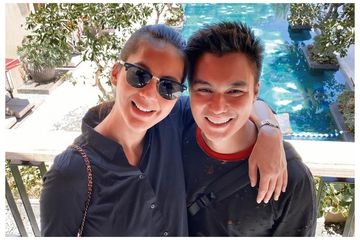 Paula Verhoeven dan Baim Wong.