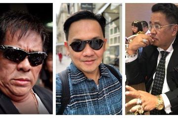Kolase Foto Hotman Paris, Farhat Abbas dan Andar Situmorang