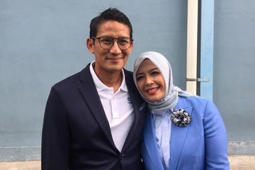 Sandiaga Uno dan istrinya, Nur Asia saat ditemui Grid.ID di kawasan Tendean, Jakarta Selatan, Senin (16/12/2019).