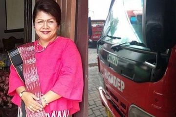 Novita Metty Purba, emak-emak yang nekat ambil alih bus Paradep