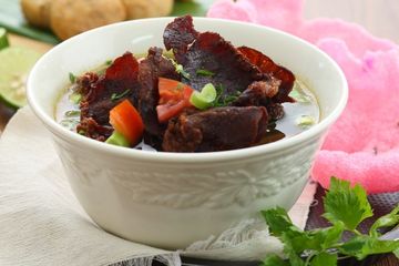 Resep #KemilauKulinerIndonesia: Resep Soto Padang Enak, Hidangan Berkuah Lezat Asli Sumatera Barat