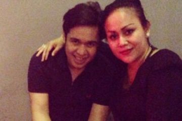 Mendiang Olga Syahputra dan Mak Vera 