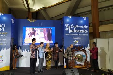 Pacu Pertumbuhan Ekonomi, Gelaran Indocraft 2020 Digelar di JCC