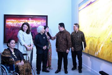 Mulai dari Kisah Sungai Emas Papua Hingga Banjir Jakarta, Srihadi Suguhkan Karya Terbaiknya