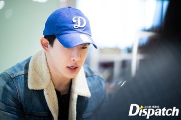 Wonho saat melakukan wawancara dengan Dispatch pada Februari 2020.