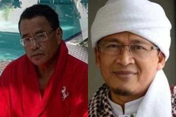 Hotman Paris Sedang Curhat Soal Kematian, Aa Gym Justru Fokus Pada Jari Sang Pengacara: Cincin ke Mana Bang?