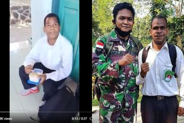 Dulu Viral Karena Makan Bekal Nasi dan Tahu di Pojokan, Begini Kabar Anak Laki-laki Peserta Rekrutmen TNI