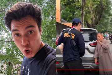 Sang supir lempar Baim Wong dengan benda dan membuatnya meringis kesakitan hingga tuding supirnya miliki dendam padanya