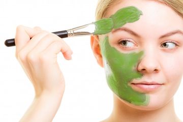 DIY Masker bayam