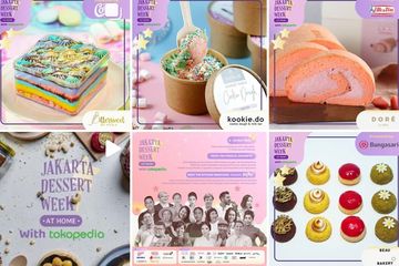 Jakarta Dessert Week 2020, Tawarkan Aneka Dessert dari Ibukota