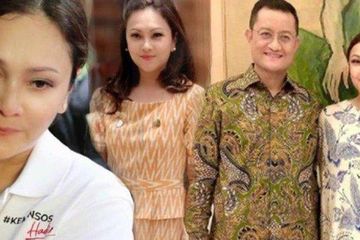 Grace Batubara memandang sosok suami, Juliari P Batubara
