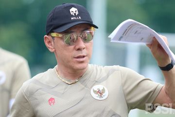 Pelatih timnas U-19 Indonesia, Shin Tae-yong, sudah datang di Jakarta dan langsung memimpin latihan di Lapangan D, Senayan.