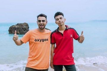 Raffi Ahmad dan Dimas Ramadhan