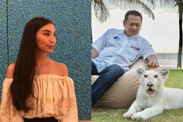 Manohara layangkan kritikan kepada Ketua MPR RI, Bambang Soesatyo, atas kepemilikan hewan yang dilindungi.