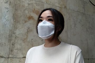 Gisella Anastasia saat Grid.ID temui di Polda Metro Jaya, Kamis (18/3/2021). 
