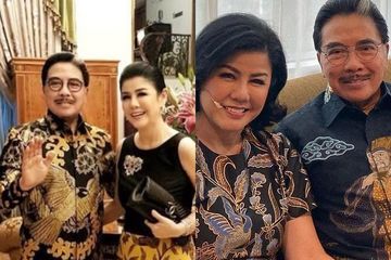 Pengacara Hotma Sitompul dan ibunda Bams Desiree Tarigan 