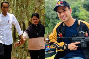 Netizen salfok pada Ibu Negara yang langsung lakukan ini saat papasan dengan Raffi Ahmad usai hadiri pernikahan Aurel dan Atta