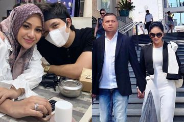 Kolase foto Aurel-Atta dan Raul Lemos-KD