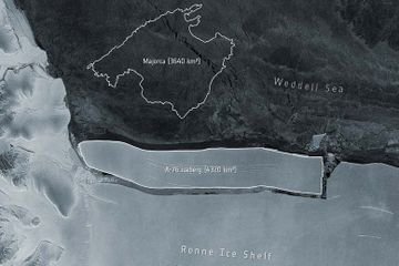 Gunung Es Terbesar Sedunia, Seluas Pulau Madura, Lepas dari Antarktika
